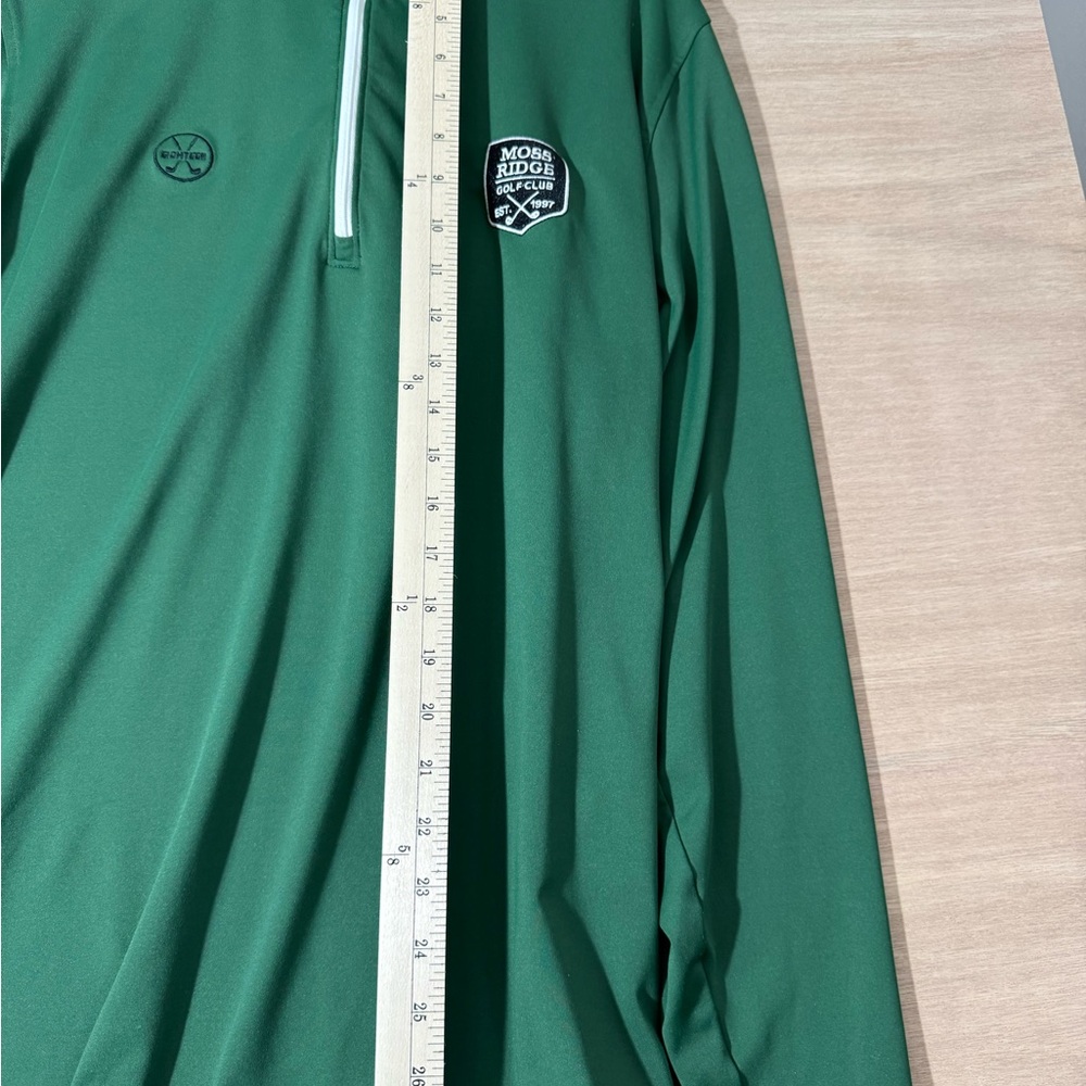 Eighteen Green Moss Ridge Golf Pullover Men’s L - Picture 10 of 10